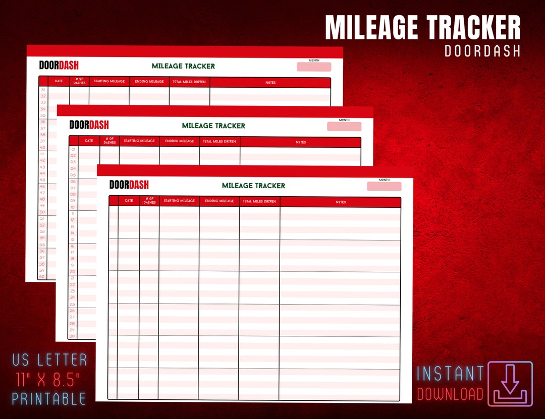 How to make Doordash driving log. – ExpressMileage