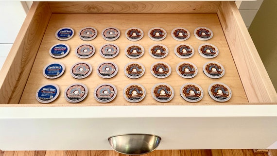 Wood K-Cup Drawer Insert