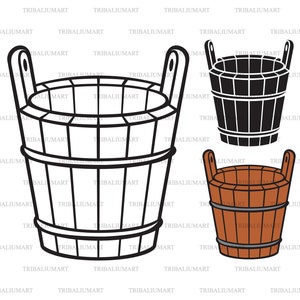 Cubo de madera. Cortar archivos para Cricut. Silueta clip art (eps, svg, pdf, png, dxf, jpeg).