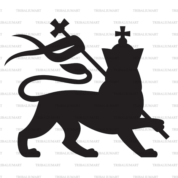 Rastafarian design - lion of Judah. Reggae background (eps, svg, pdf, png, dxf, jpeg)