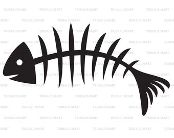 Download Fish Bone Svg Etsy