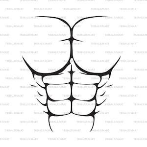 Abs muscle svg -  México