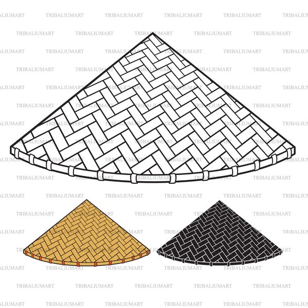 Asian Rice Hat - Etsy