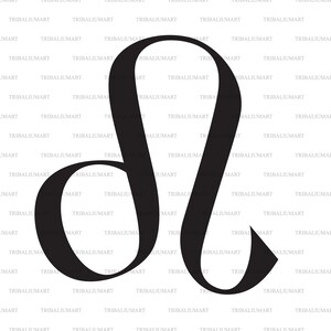 Taurus sterrenbeeld (horoscoop symbool, astrologie icoon). Cut bestanden voor Cricut, Clip Art silhouetten (eps, svg, pdf, png, dxf, jpeg).