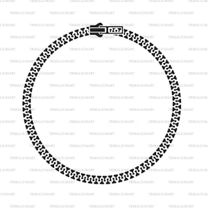 Rond ritsframe. Knip bestanden voor Cricut. Illustraties silhouetten (eps, svg, pdf, png, dxf, jpeg).