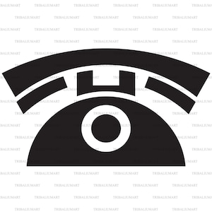 Retro or vintage phone (telephone). Cut files for Cricut. Clip Art silhouettes (eps, svg, pdf, png, dxf, jpeg).