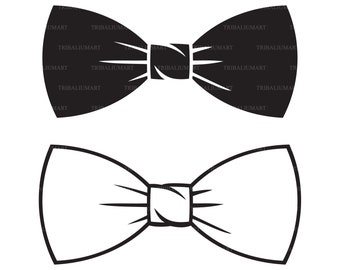 Download Free Bow Tie Clip Art Etsy SVG Cut Files