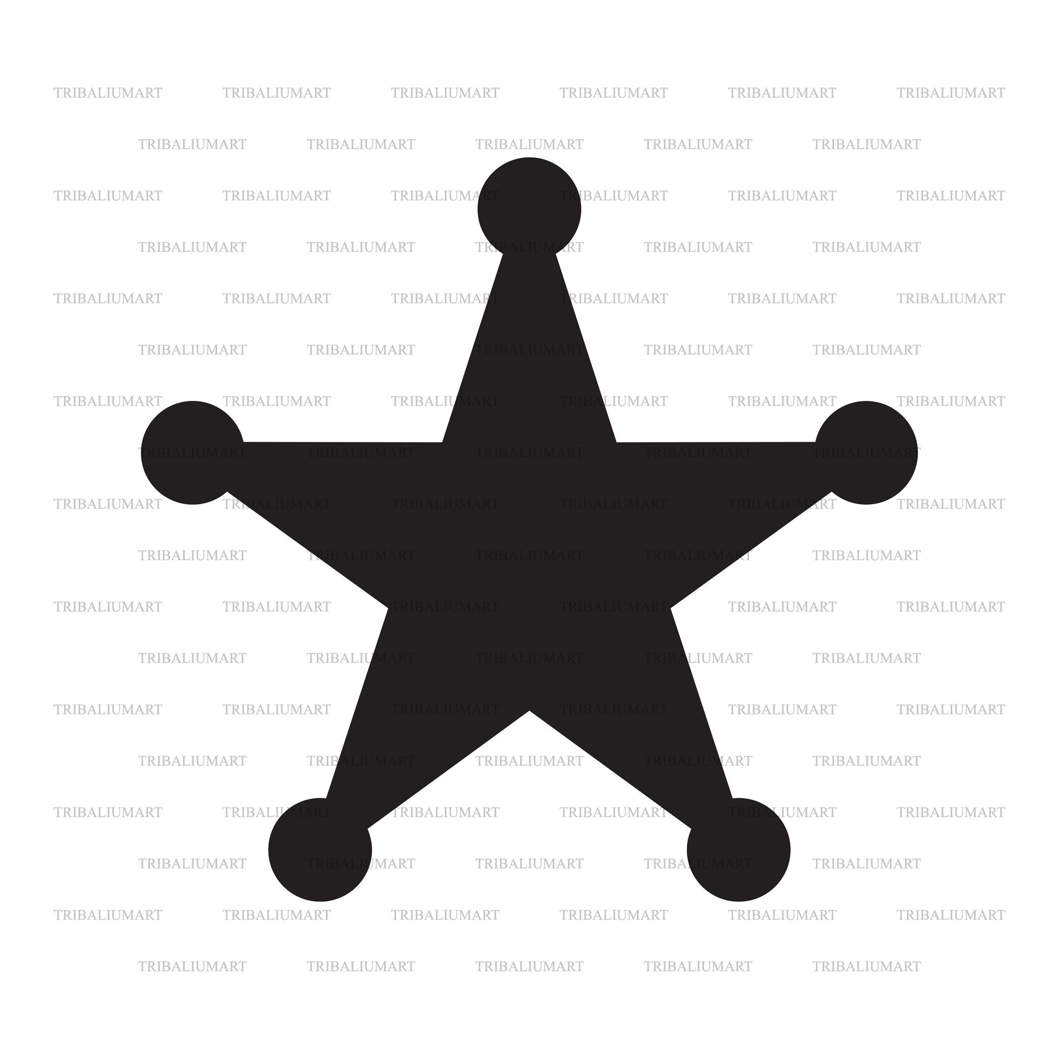 star badge clip art