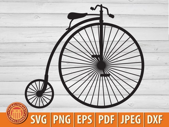 Penny - Farthing or High Wheel Bicycle. Cut Files for Cricut. Clip Art Silhouettes (eps, Svg, Pdf, Png, Dxf, Jpeg). - Etsy Penny - Farthing or High Wheel Bicycle. Cut Files for Cricut. Clip Art Silhouettes (eps, Svg, Pdf, Png, Dxf, Jpeg). - Etsy