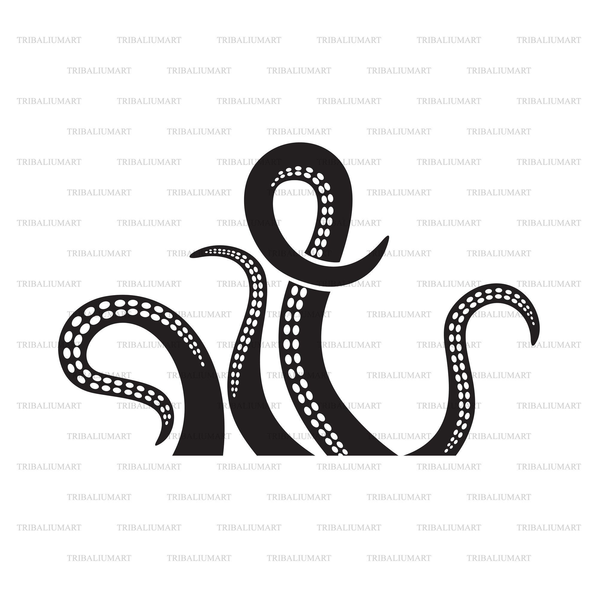 Tentacles Silhouette