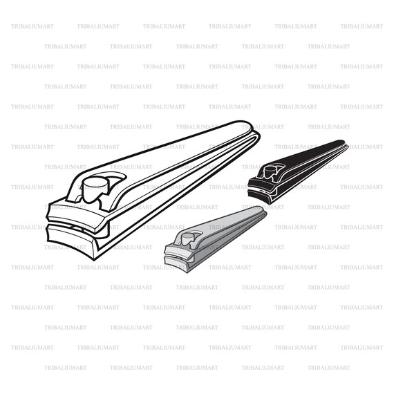 Nail Cutter Clip Art Black And White