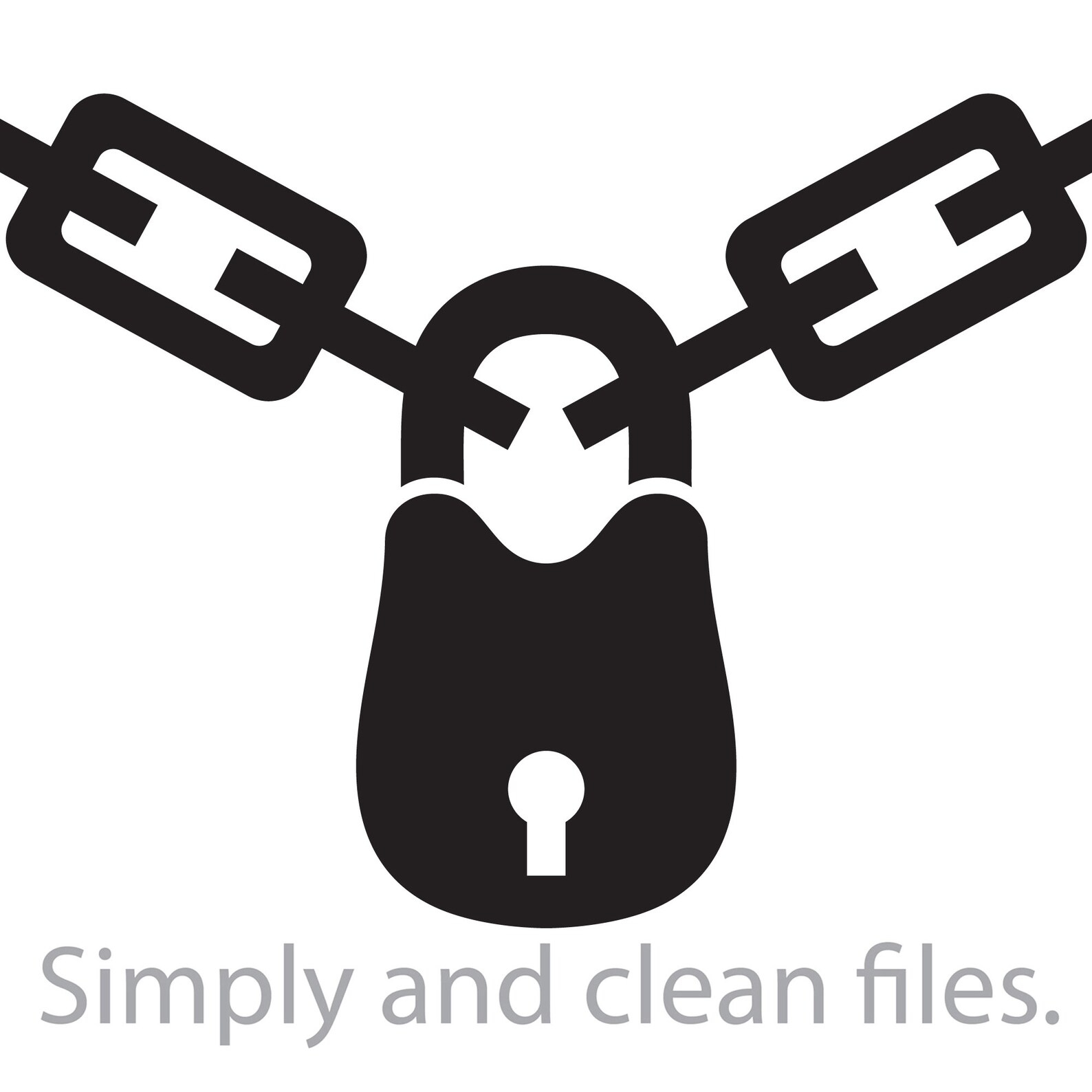 Chain and Padlock. Cut Files for Cricut. Clip Art Silhouettes (eps, Svg ...