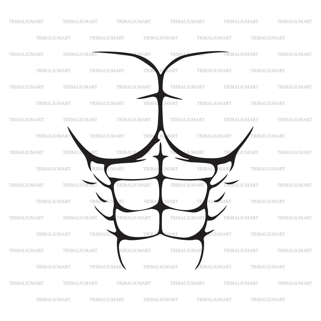 Fake Abs Svg Muscles Svg Muscular Body Shirt Svg Fathers 