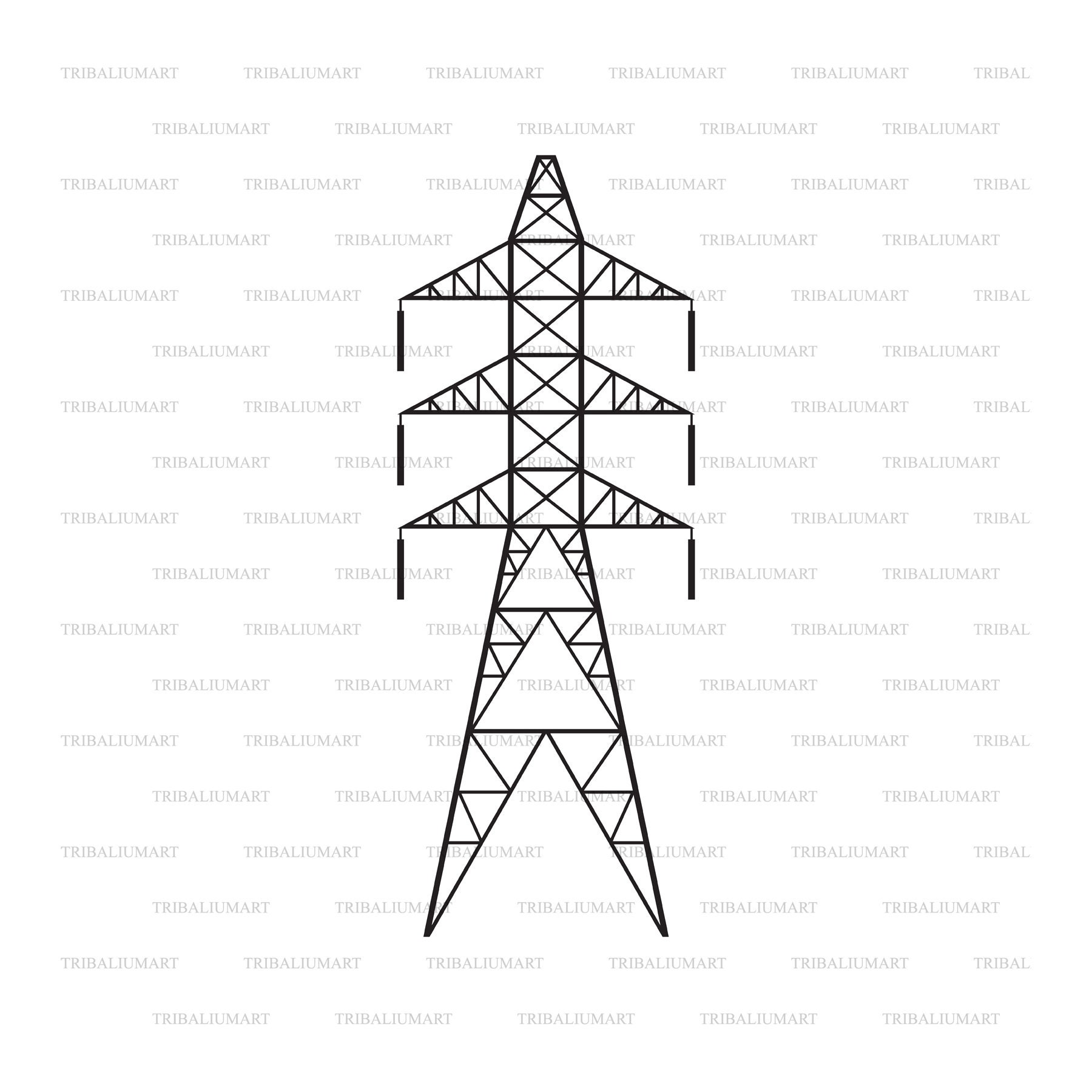 Transmission Line Clip Art