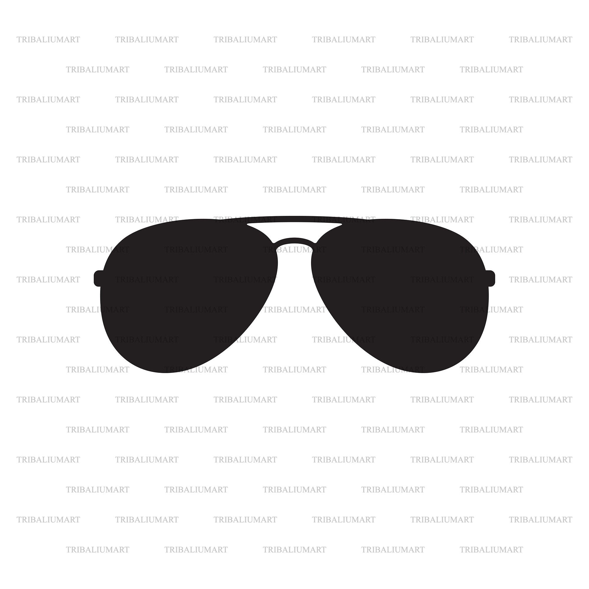 Aviator Sunglasses Clip Art