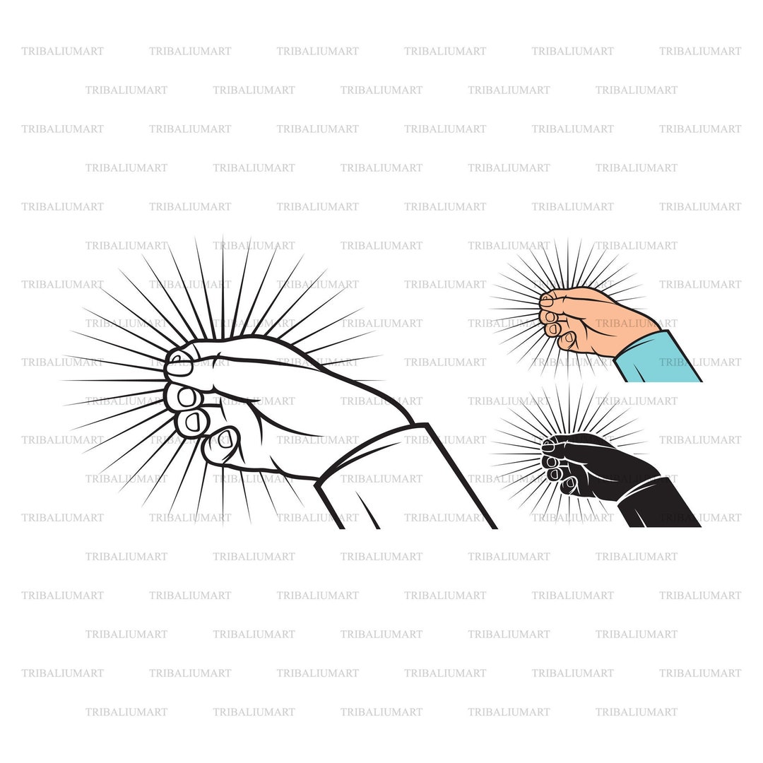 Hand Knocking on Door. Cut Files for Cricut. Clip Art eps Etsy