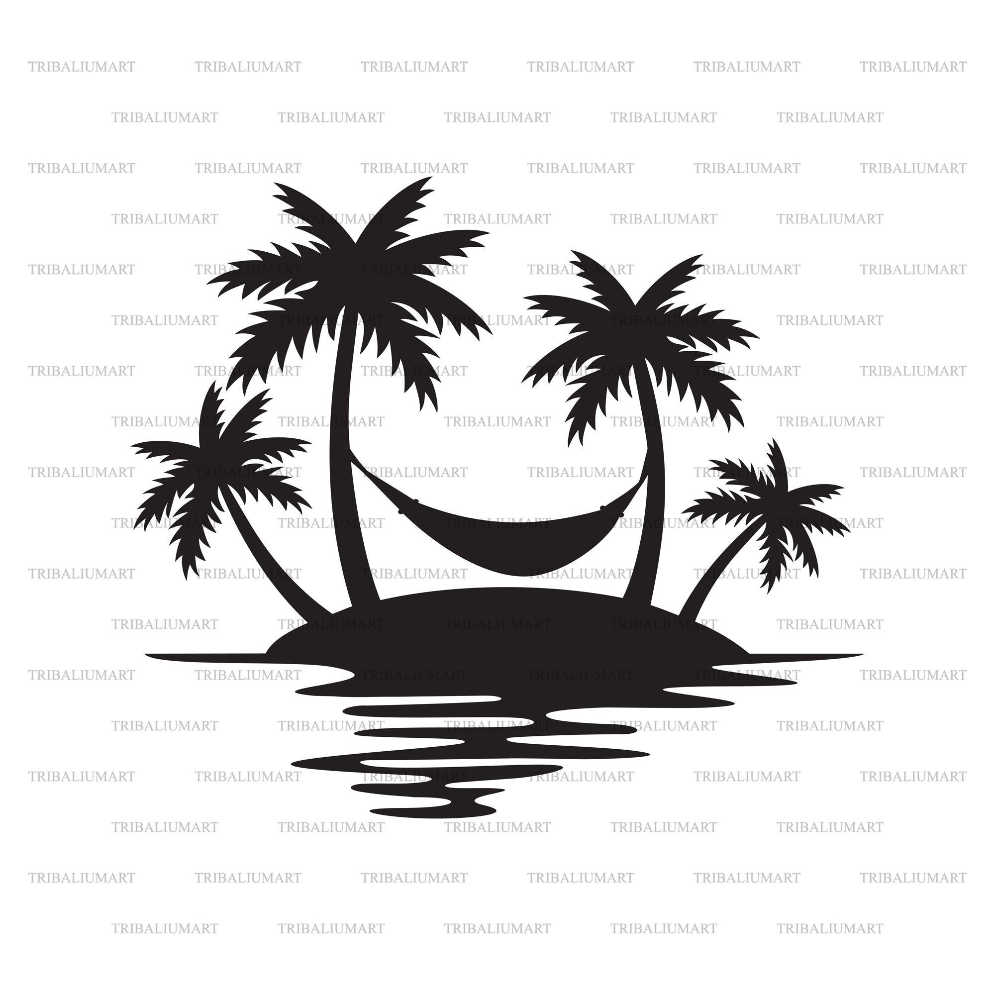 Society6 ケース Black and White Palm Tree with Hawaii Summer Black and White Palm Tree with Hawaii Summer Sea Beach