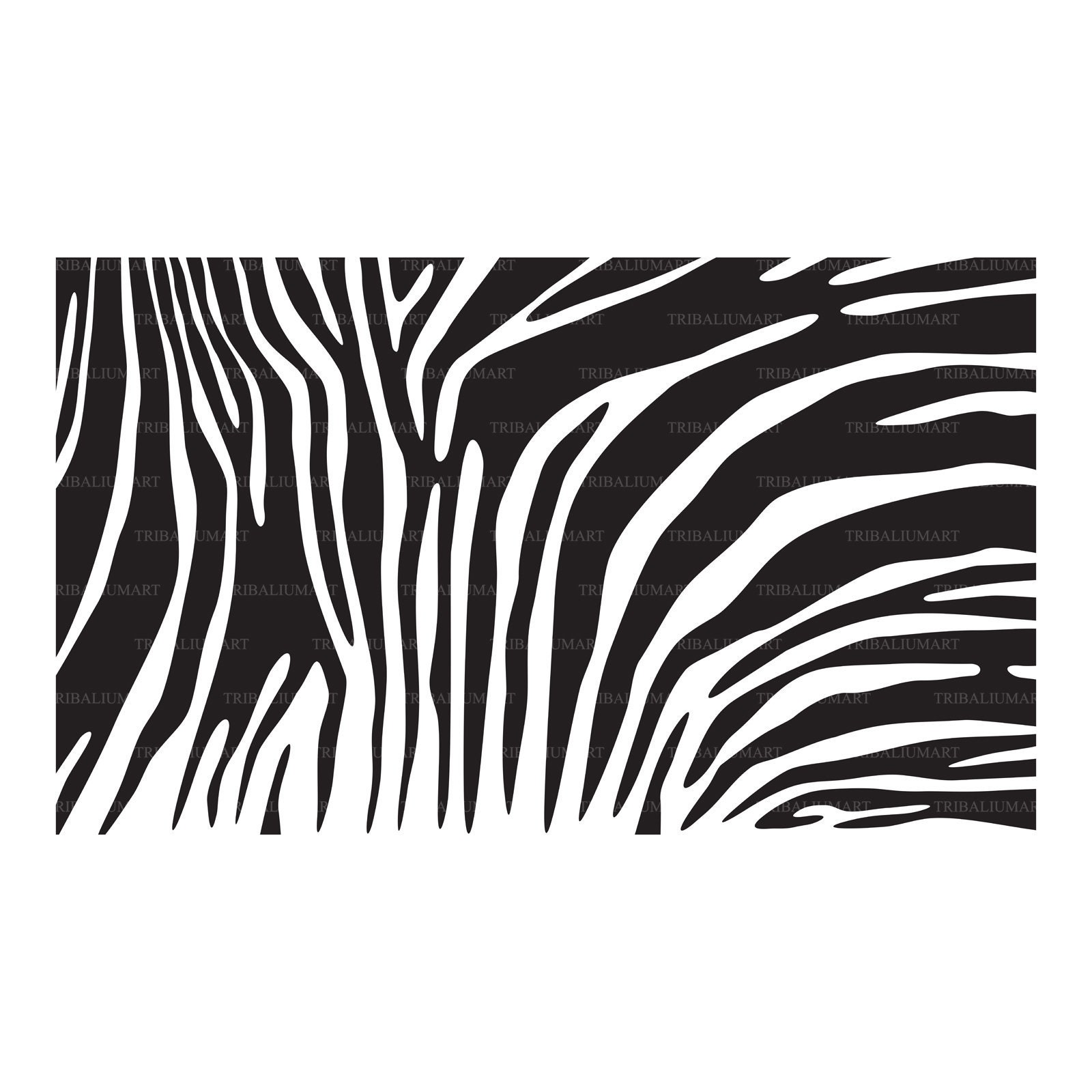Zebra Skin Background (animal Print). Cut Files for Cricut. Clip Art  Silhouette (eps, Svg, Pdf, Png, Dxf, Jpeg). - Etsy, image size:1600x1600