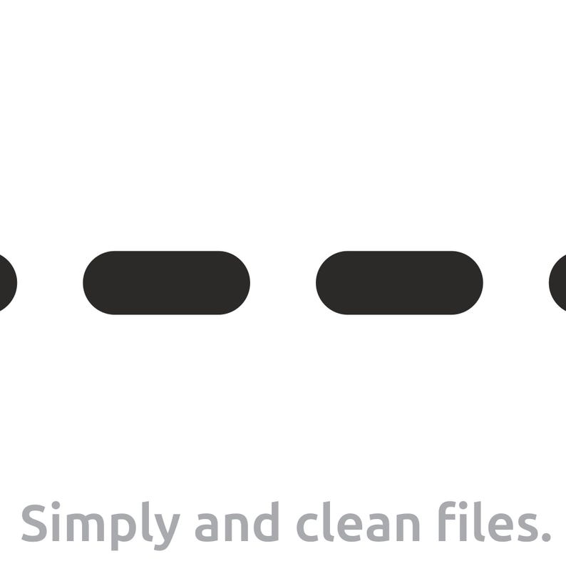 Dashed Line Border SVG | Minimal Divider Border | Clean Printable ...