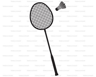 Badminton racket drawing deals