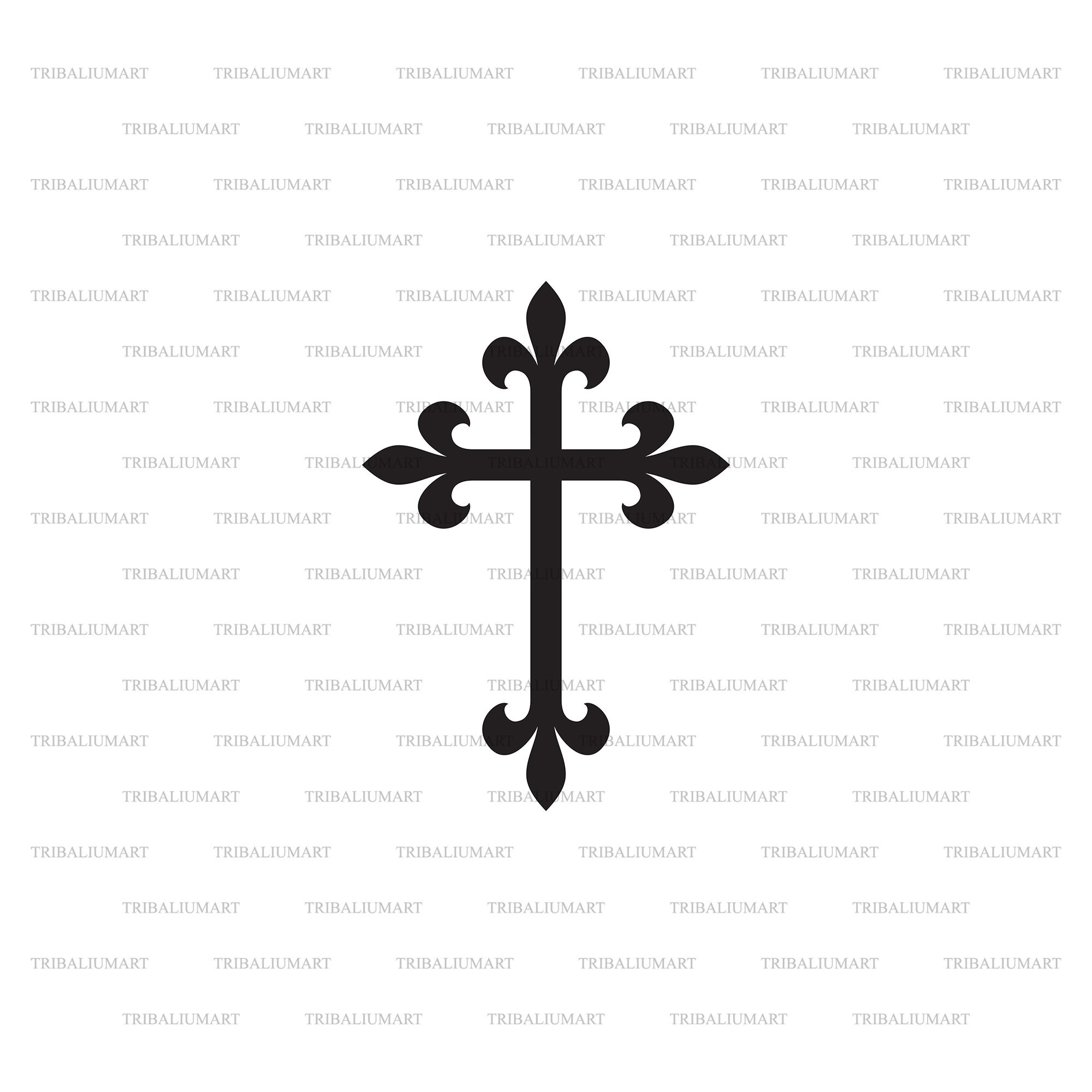 Cross. Cut Files for Cricut. Clip Art Silhouette (eps, Svg, Pdf, Png ...