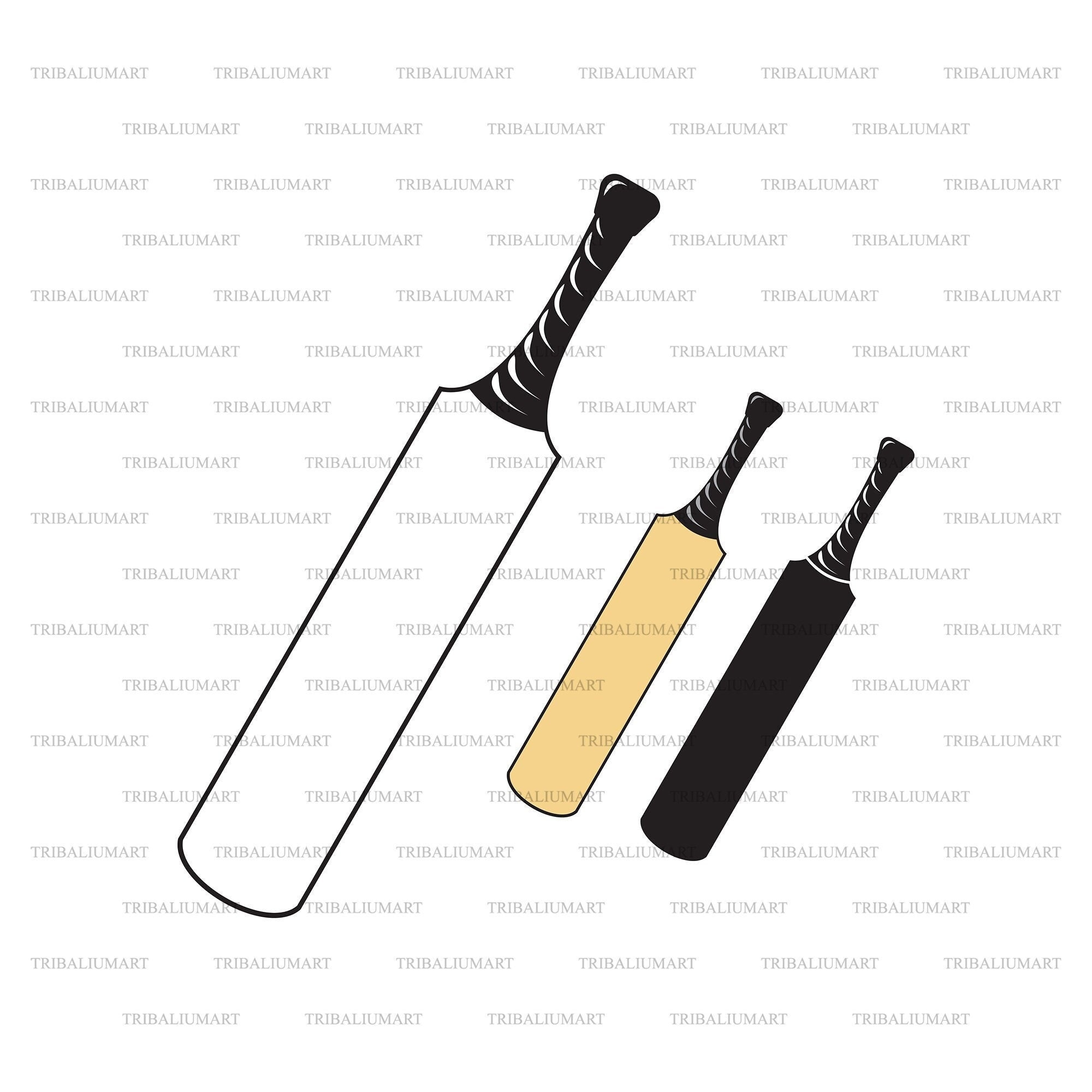 Cricket Bat. Cut Files for Cricut. Clip Art Silhouette eps Etsy Cricket Bat. Cut Files for Cricut. Clip Art Silhouette eps Etsy