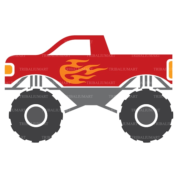 Free Free 170 Silhouette Monster Truck Svg Free SVG PNG EPS DXF File