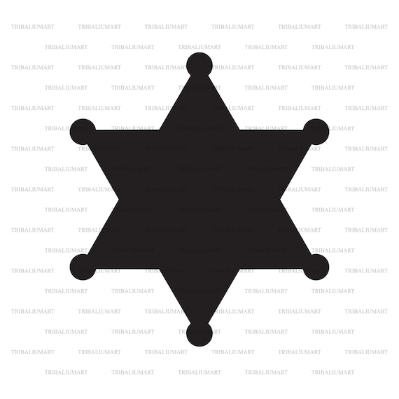 Insignia de Sheriff (Estrella del Cortar archivos para