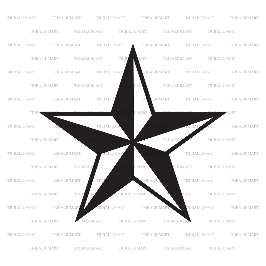 Star. Cut Files for Cricut. Clip Art Silhouettes eps, Svg, Pdf, Png ...