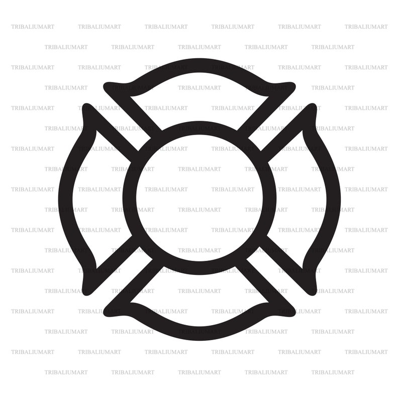 Download Fire Department Or Firefighters Maltese Cross Symbol Cut Files For Cricut Eps Svg Pdf Png Dxf Jpeg Clip Art Silhouettes Clip Art Art Collectibles Deshpandefoundationindia Org