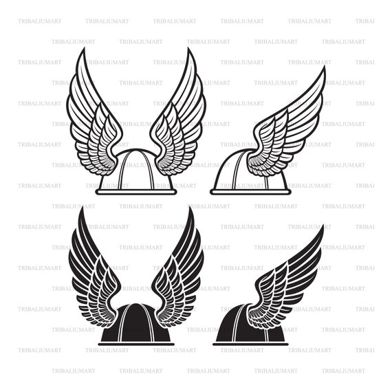 Casque Gallique Avec Des Ailes Guerrier Gaulois Couper Des Etsy Canada
