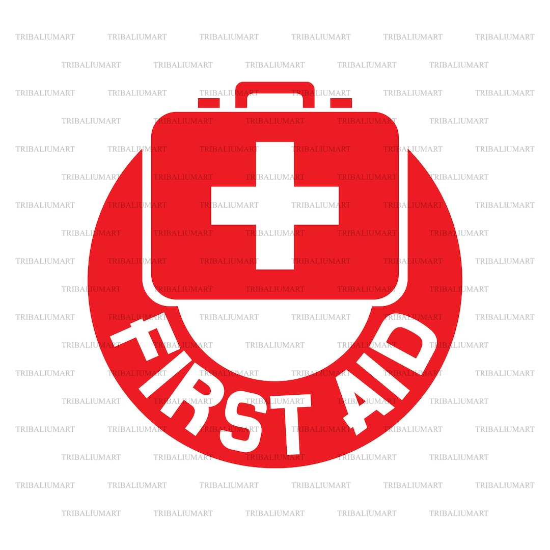 First Aid Kit Symbol. Cut Files for Cricut. Clip Art Silhouettes eps