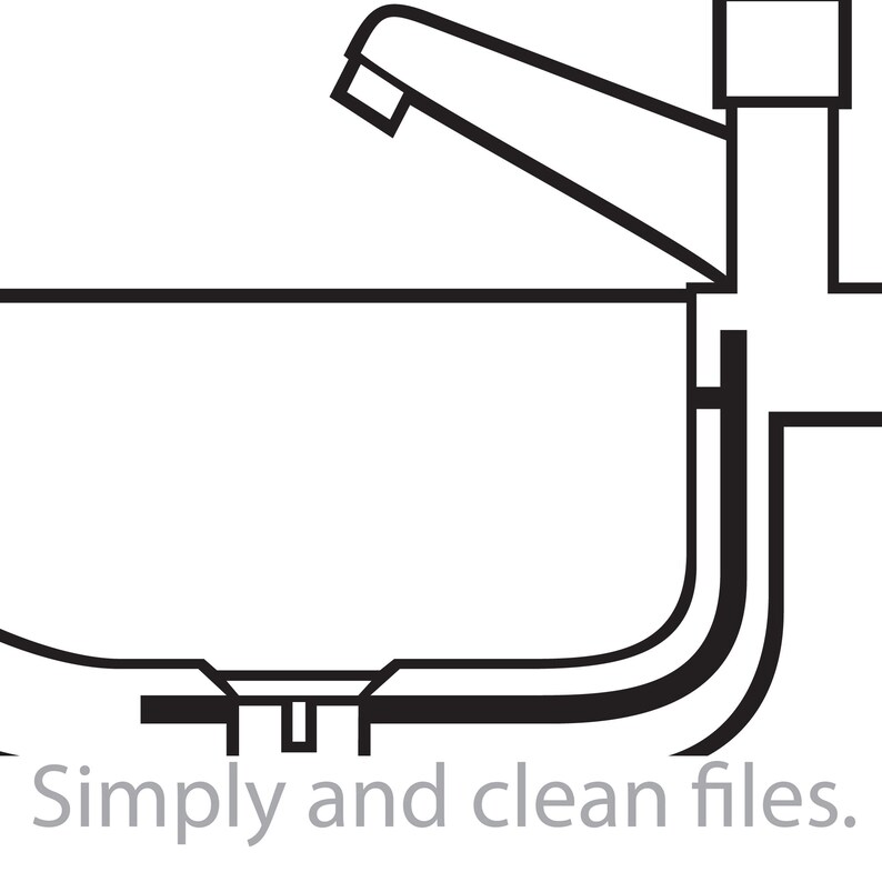 Art Collectibles Clip Art Clip Art Silhouette Problem With Bathroom Sink Cut Files For Cricut Eps Svg Pdf Png Dxf Jpeg