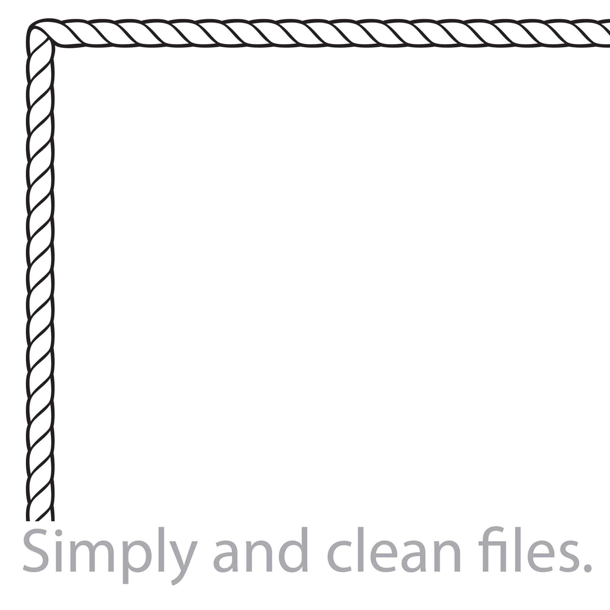 Rope Frame - Square. Cut Files for Cricut. Clip Art Silhouette (eps ...
