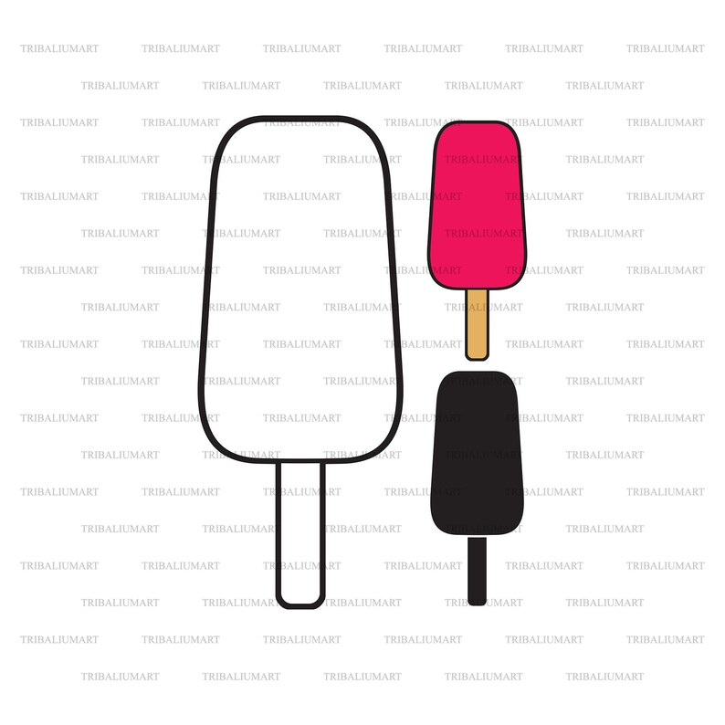 Ice Cream. Cut Files for Cricut. Clip Art Silhouette eps Etsy