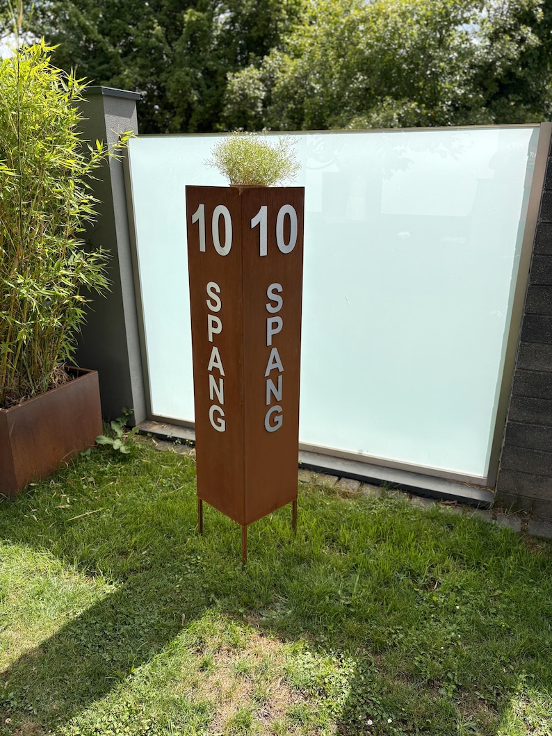Letras con aspecto de acero inoxidable para uso interior y exterior, nombres, letras fabricadas en material compuesto de aluminio de 3 mm. imagen 4
