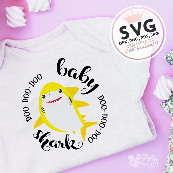 Download Baby Shark Svg File Baby Shark Shirt Shark Baby Onesie Svg Etsy SVG, PNG, EPS, DXF File