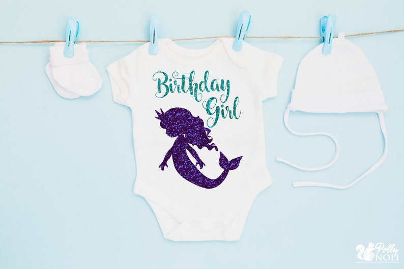 Download Mermaid Birthday svg MERMAID birthday shirt Printable | Etsy