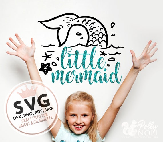 Download Free Little Mermaid Svg Baby Girl Mermaid Tshirt Summer Svg Etsy SVG Cut Files