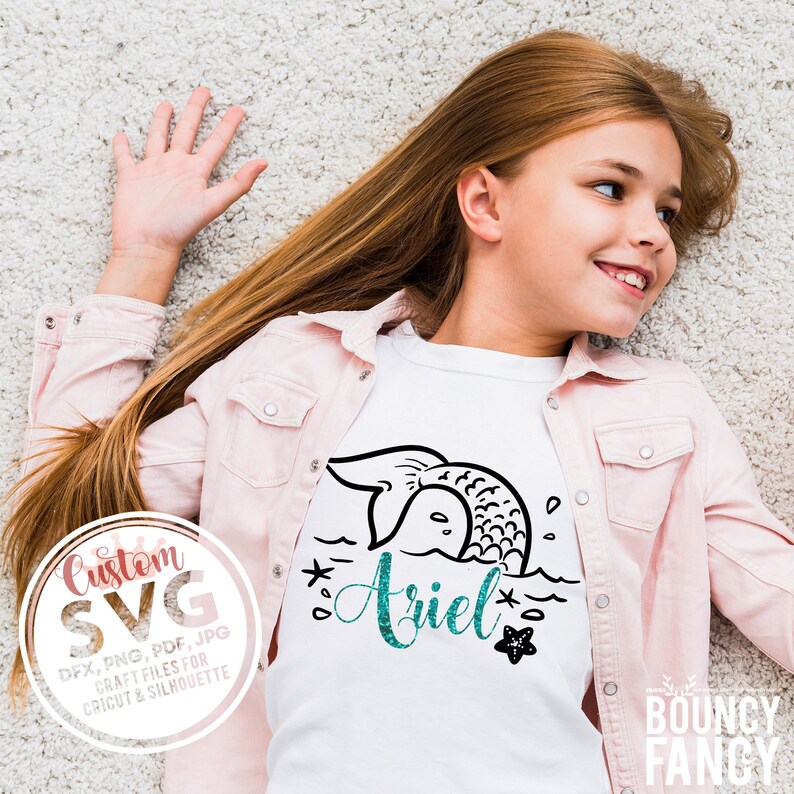 Free Free 165 Mermaid Svg With Name SVG PNG EPS DXF File