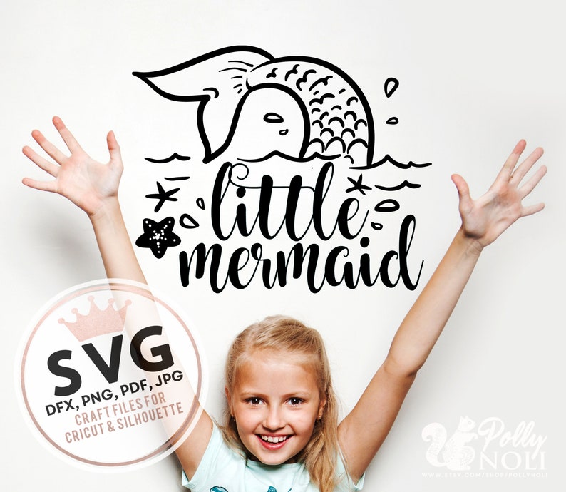 Free Free 333 Baby Little Mermaid Svg SVG PNG EPS DXF File