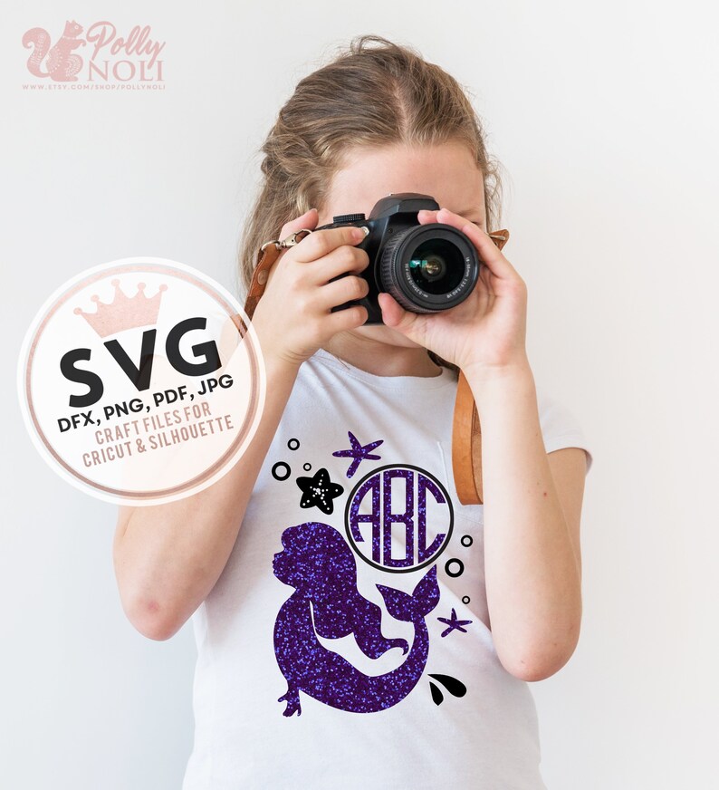 Little Mermaid Monogram Svg Baby Girl Mermaid Digital Download Svg Dxf Png Cricut Cameo Silhouette Summer Toddler Shirt Svg Cut Files Clip Art Art Collectibles Brainchild Net