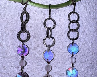 Suncatcher Plant Charm – Whimsical Plant Decor