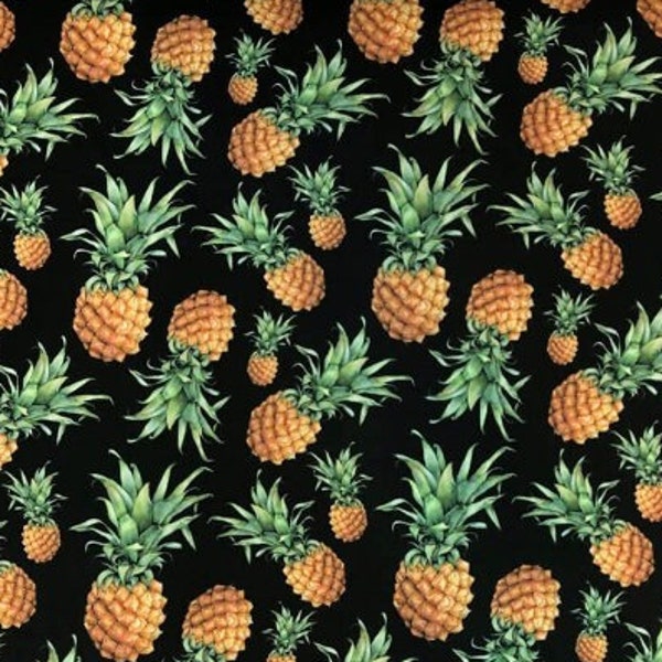 Pineapple Fabric Etsy