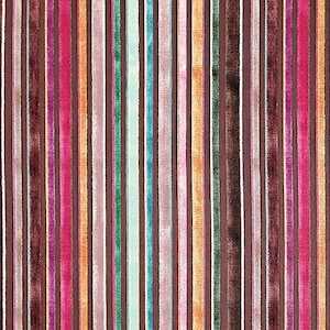 Stripe velvet look upholstery fabric, Ethnic fabric, vintage, boho fabric by the yard digital printed fabric, chair fabric, sofa fabric