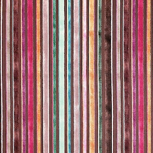 Stripe velvet look upholstery fabric, Ethnic fabric, vintage, boho fabric by the yard digital printed fabric, chair fabric, sofa fabric