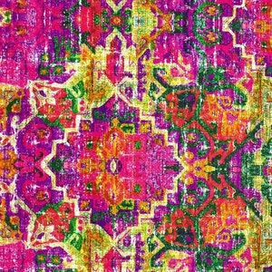 pink vintage fabric, kilim fabric, aztek fabric, upholstery fabric,bohemian boho fabric, DIY fabric, bench fabric, country fabric