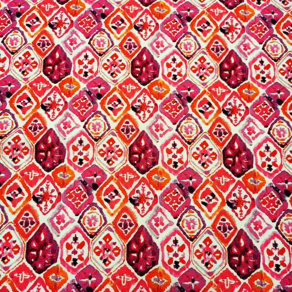 Pink Ikat Etsy