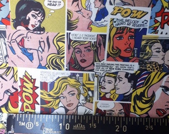 Comic Concept Comic Boards Stoff Pop Art, Retro,comic Book Print