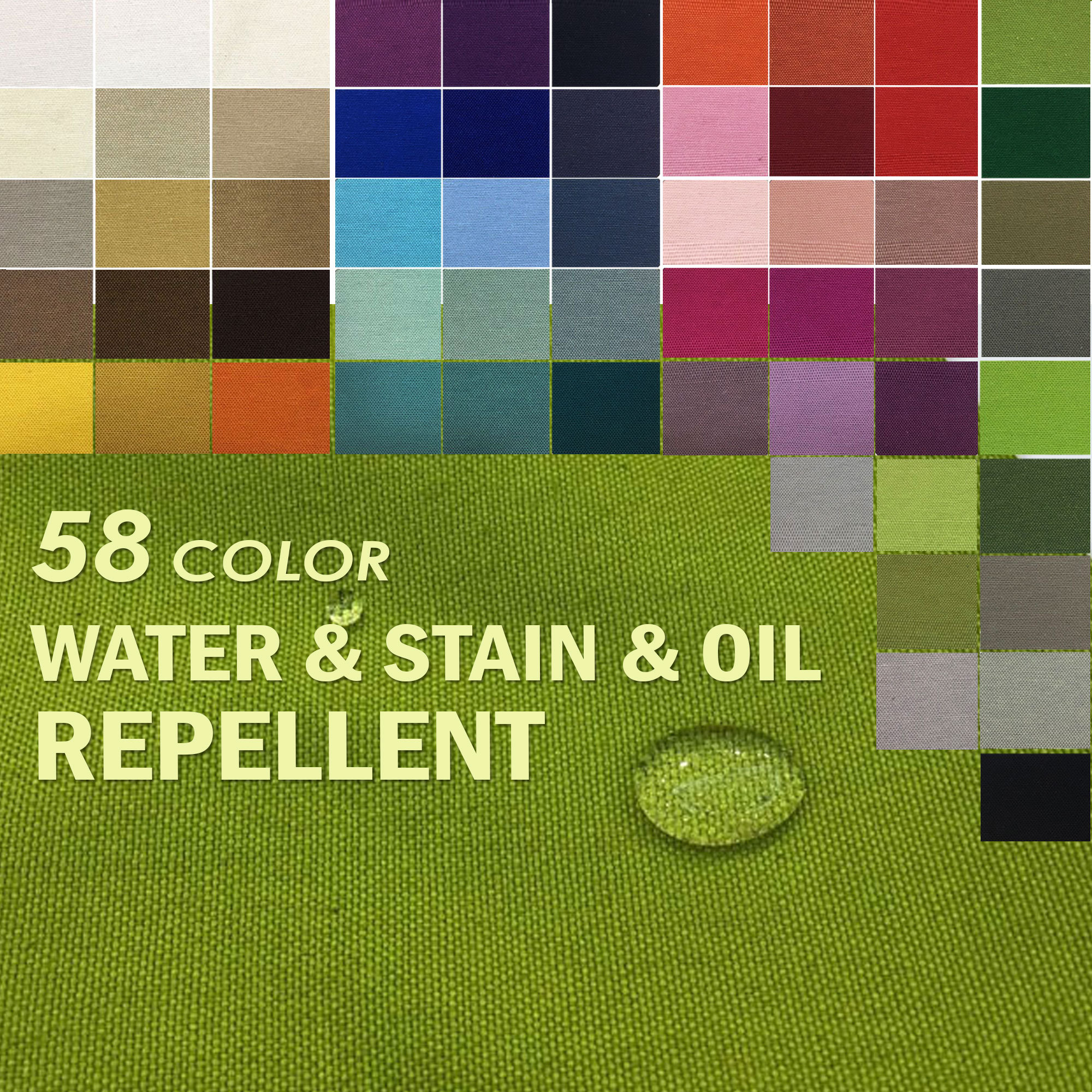 Green Solid Cotton Duck Canvas Fabric,by the yard, half yard,  indoor…